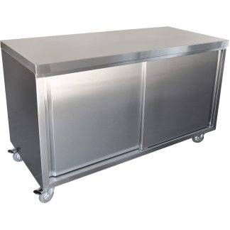 Stainless Steel Cabinet, 1500 x 700 x 900mm high.