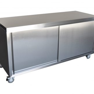 Stainless Steel Restaurant Cabinet, 1800 x 700 x 900mm high.