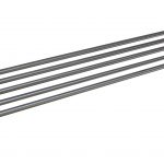 Stainless Steel Restaurant Pipe Wall Shelf, 1800 X 300mm deep-0