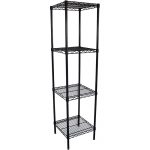 Epoxy Wire Shelving 4 Tier, 457 X 457 deep x 1800mm high-0