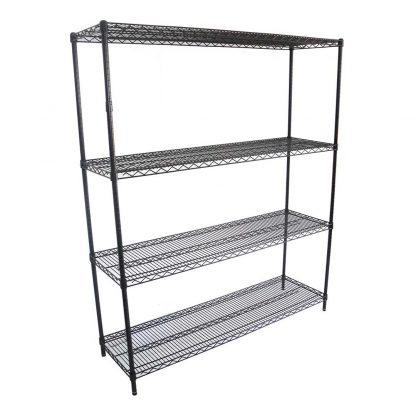 Epoxy Coolroom Shelf 4 Tier, 1524 X 457 deep x 1800mm high-0