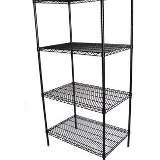 Epoxy Coolroom Shelves 4 Tier, 914 X 610 deep x 1800mm high-0