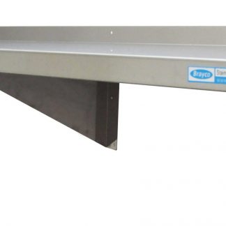 Stainless Microwave Wall Shelf, 1500 X 450mm deep.