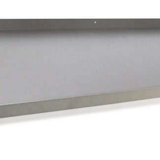 Deep Stainless Wall Mounted Shelf, 1800 X 450mm deep.