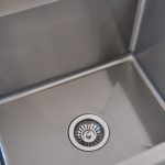 Triple Stainless Sink - Right And Left Bench, 2590 x 700 x 900mm high-3003