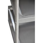 Stainless Steel Trolley, 3-Tier With Castors, 825 X 530 x 800mm high-2344