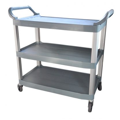 Polypropylene Trolley, 3-Tier With Castors, 890 X 510 x 845mm high-0