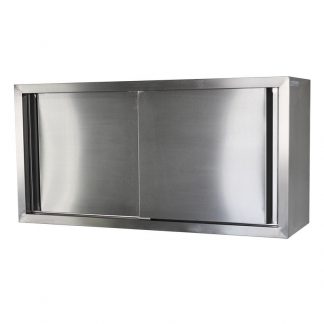 Stainless Wall Cabinet, 900 x 380 x 600mm high.