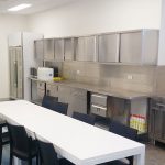 Stainless Steel Commercial Kitchen Wall Cabinet, 1200 x 380 x 600mm high.