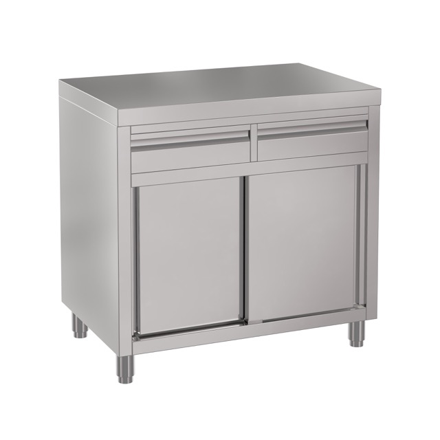 Stainless Cabinet, 900 x 610 x 900mm high