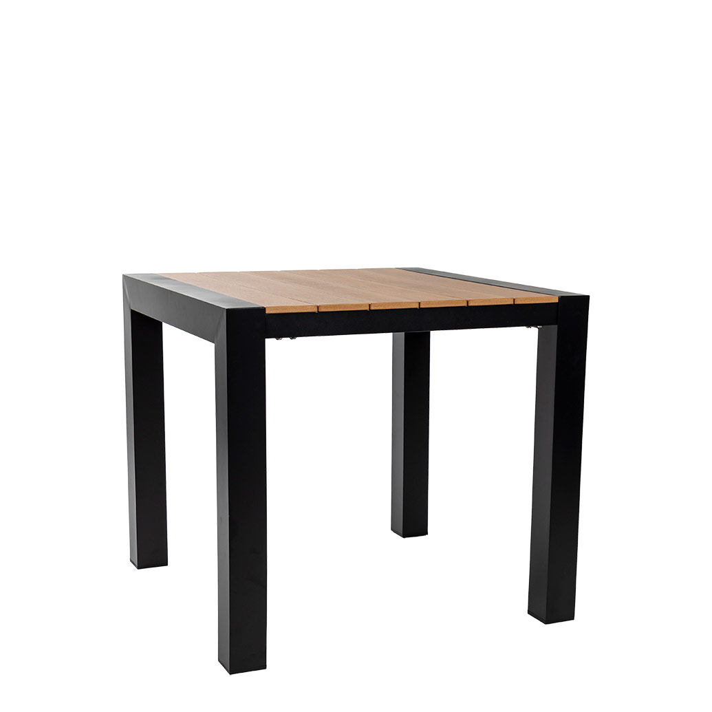 Cannes Aluminium & Polywood Outdoor Dining Table 84cm