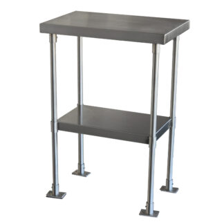 Stainless Steel Over Bench Shelf 2-Tier, 550 x 350mm