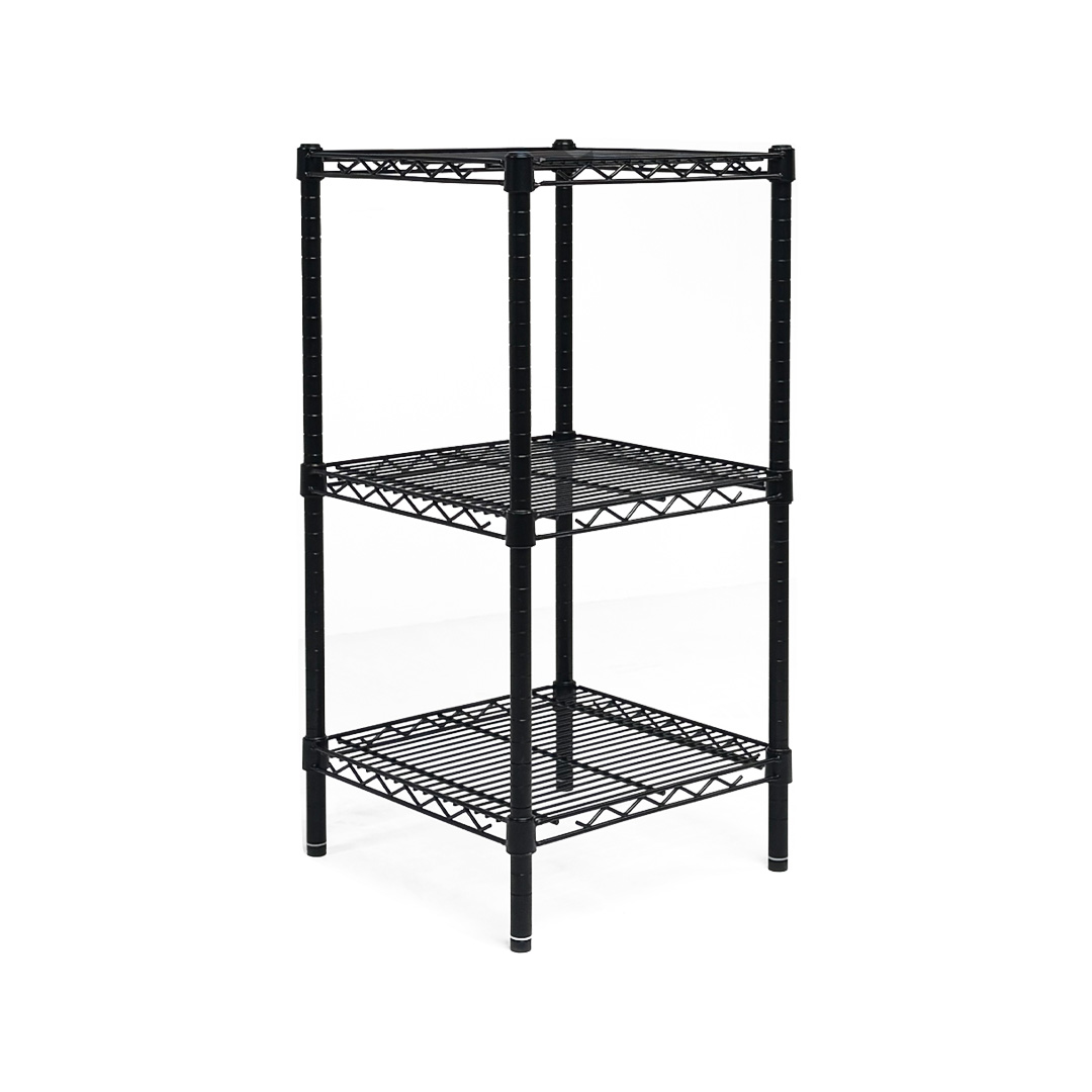 Epoxy Wire Shelving For Coolroom/Dry Store, 3 Tier, 457 X 457 deep x 900mm high