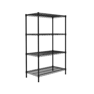 Epoxy Wire Shelving For Coolroom/Dry Store, 4 Tier, 762 X 610 deep x 1500mm high