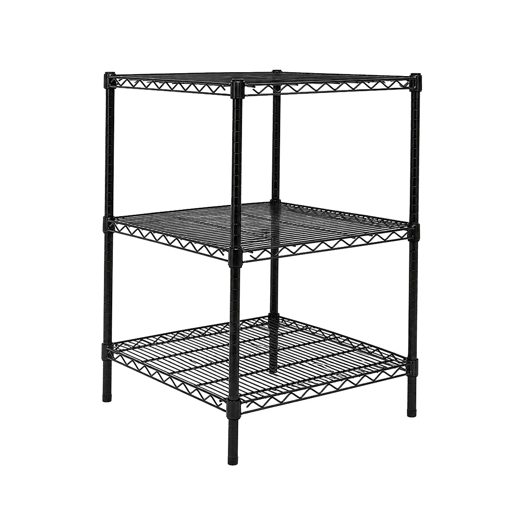 Epoxy Wire Shelving For Coolroom/Dry Store, 3 Tier, 610 X 610 deep x 900mm high