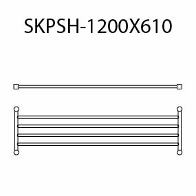 NEW Pipe Undershelf for SSR610-12 & SSL610-12