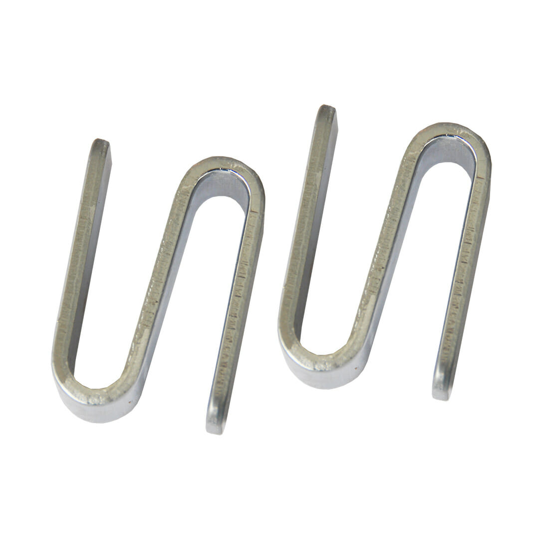 Set of 2 connection hooks for chrome shelving