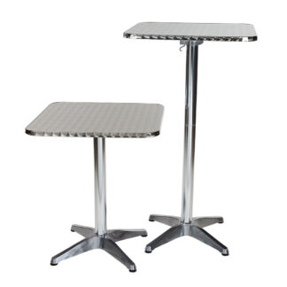 Miguel Folding Dining or Bar Height Table, 60 x 60cm